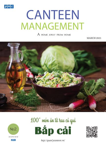Tạp chí Canteen Management | No.2 | Các món ăn chế biến từ bắp cải
