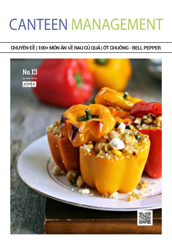 Tạp chí Canteen Management | No.13 | Các món ăn được chế biến từ ớt chuông